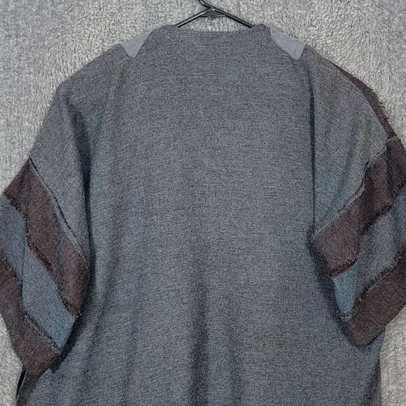 IC by Connie K Jacket Womens S Brown Striped Asymmetrical Open Front Cardigan - Picture 8 of 11